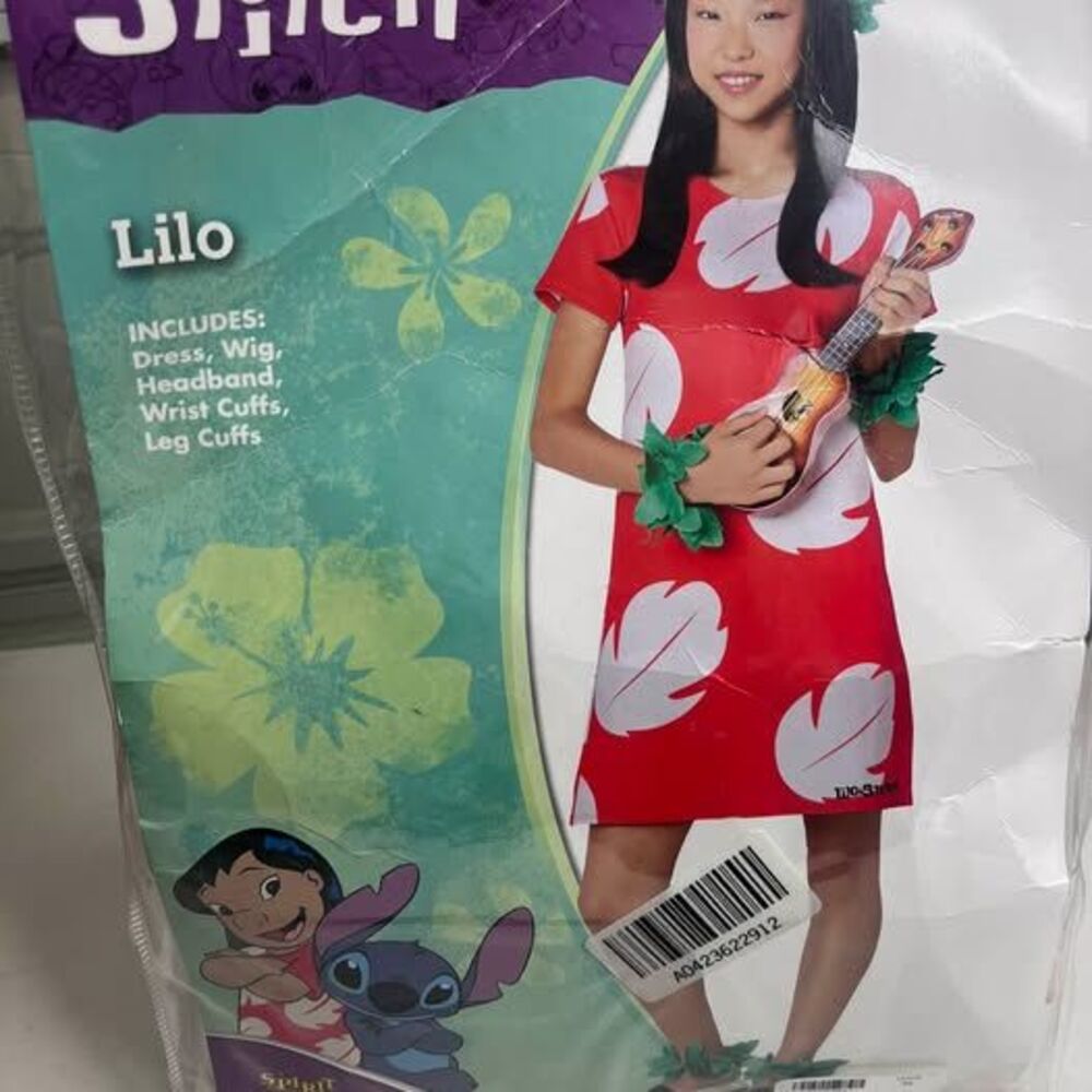 Spirit Halloween Disney Lilo Costume Child Large 12-14